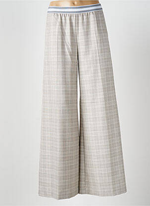 Pantalon flare taille élastique taille normale gris ALTAMIRA femme
