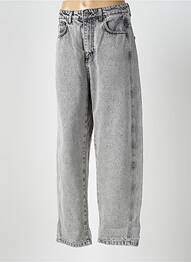 Jeans coupe droite stretch taille normale gris ANGELA DAVIS femme