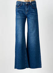 Jean coupe flare bleu ANGELA DAVIS pour femme seconde vue