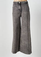 Jean coupe flare noir ANGELA DAVIS pour femme seconde vue