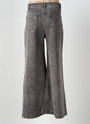 Jean coupe flare noir ANGELA DAVIS pour femme seconde vue