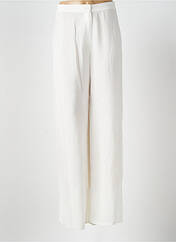 Pantalon large blanc DIANA GALLESI pour femme seconde vue