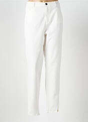 Pantalon slim blanc DIANA GALLESI pour femme seconde vue