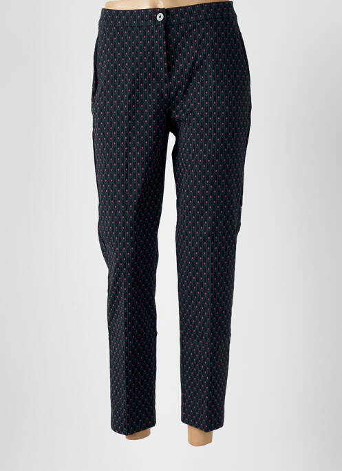 Pantalon 7/8 stretch taille normale noir CARACTERE femme