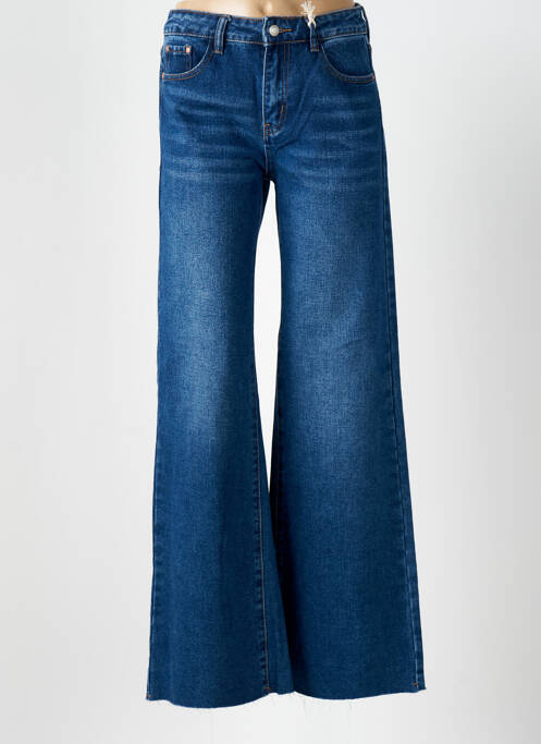Jean coupe flare bleu ANGELA DAVIS pour femme