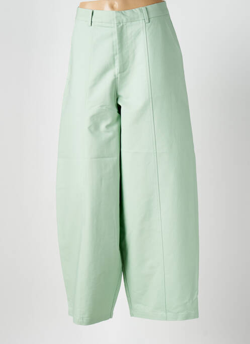 Pantalon large vert LUMINA pour femme
