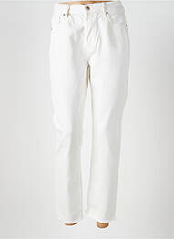 Jeans coupe droite taille normale taille normale beige NAGEV femme