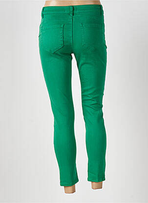 Jeans skinny taille haute taille haute vert SARAH JOHN femme