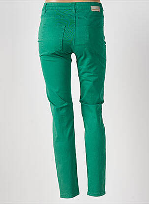 Jeans coupe slim taille basse taille basse vert PAKO LITTO femme
