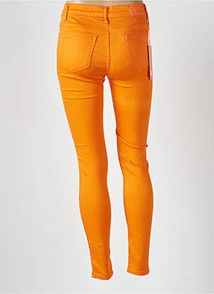 Jeans skinny taille haute taille haute orange BS JEANS femme