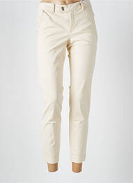Pantalon chino tissage popeline taille normale beige LES P'TITES BOMBES femme