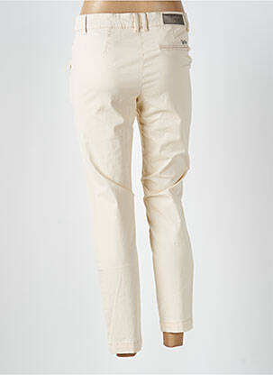 Pantalon chino tissage popeline taille normale beige LES P'TITES BOMBES femme