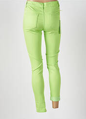 Jeans skinny vert BS JEANS pour femme seconde vue