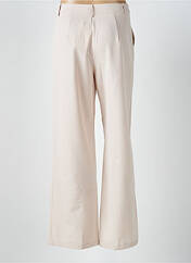 Pantalon droit beige EXQUISS'S pour femme seconde vue