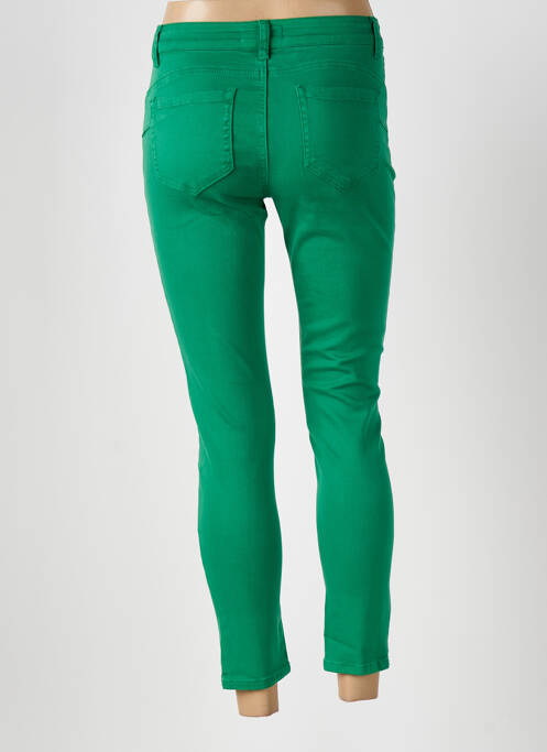 Jeans skinny taille haute taille haute vert SARAH JOHN femme
