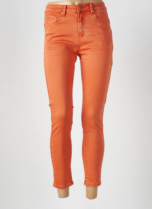 Jeans skinny orange SARAH JOHN pour femme