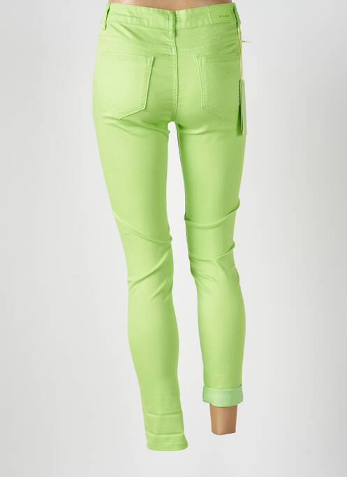 Jeans skinny vert BS JEANS pour femme