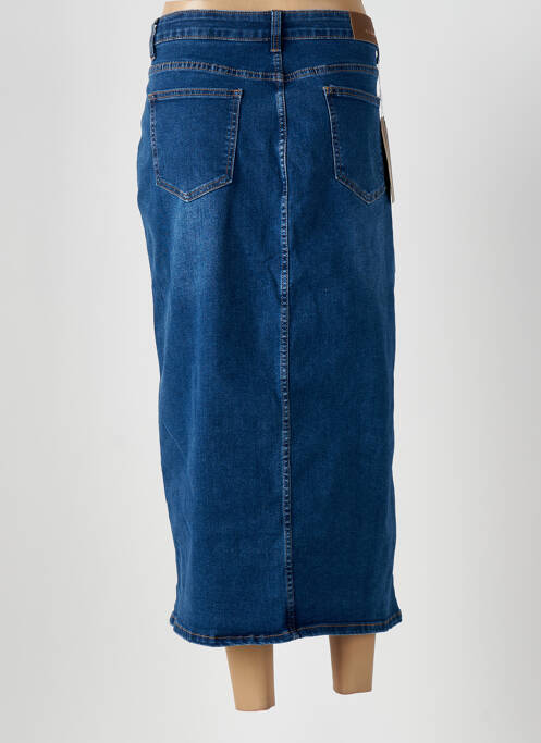 Jupe longue bleu BS JEANS pour femme