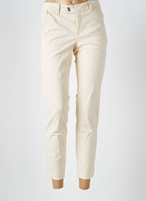 Pantalon chino beige LES P'TITES BOMBES pour femme