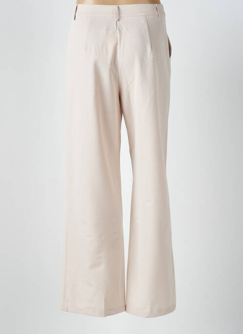 Pantalon droit beige EXQUISS'S pour femme