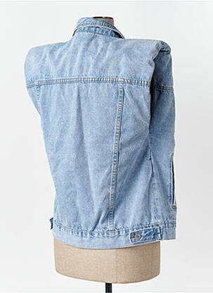 Veste casual poches bleu LAMIAR femme