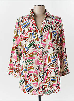 Chemisier rose PALME pour femme