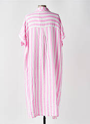 Robe longue rose SYBELLA pour femme seconde vue