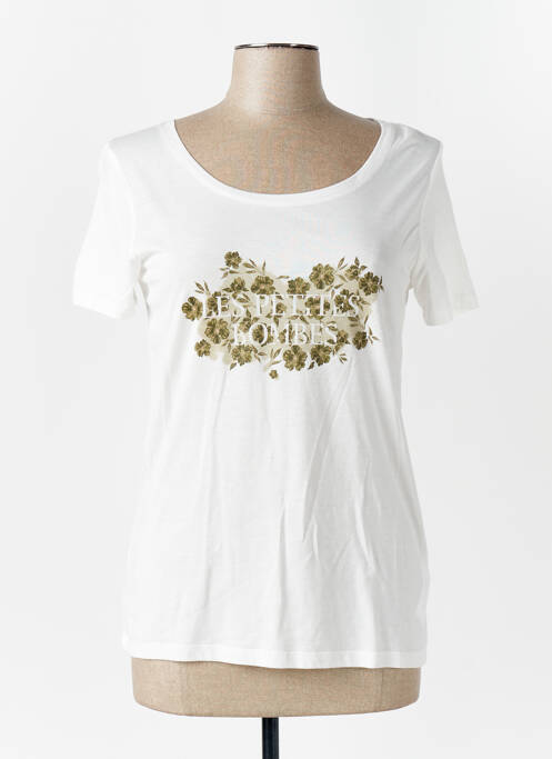 T-shirt blanc LPB pour femme