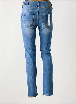 Jeans coupe slim stretch taille haute bleu TIFFOSI femme