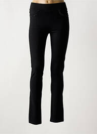 Jegging tissage jersey taille normale noir BARILOCHE femme