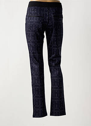 Jegging tissage suedine taille normale bleu BARILOCHE femme