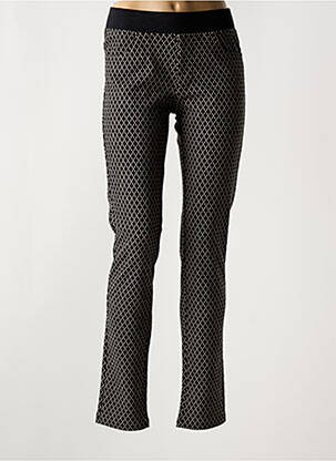 Jegging tissage jersey taille normale noir BARILOCHE femme