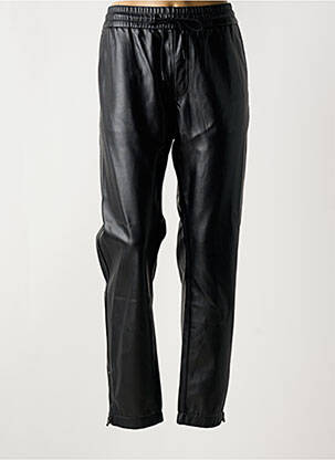 Pantalon slim taille élastique taille normale noir BARILOCHE femme