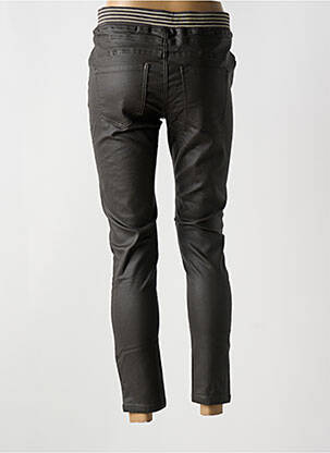 Jegging tissage enduit taille normale gris ONADO femme