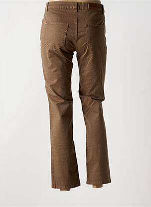 Jeans coupe slim stretch taille normale marron LOLA ESPELETA femme