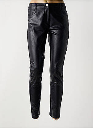 Pantalon slim stretch taille normale noir EVA KAYAN femme