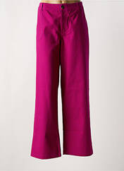 Jeans coupe large rose LA FIANCÉE pour femme seconde vue