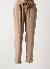 Jogging beige DANIELA COOL pour femme seconde vue