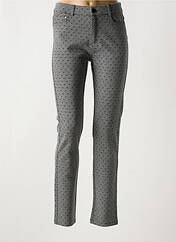 Pantalon slim gris TINTA STYLE pour femme seconde vue
