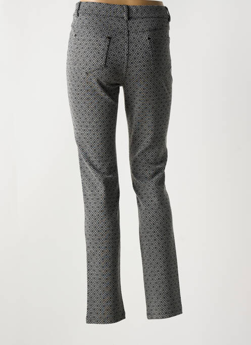 Pantalon slim stretch taille normale gris TINTA STYLE femme