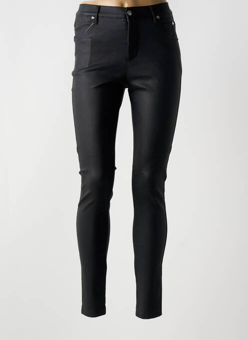 Pantalon slim noir MARBLE pour femme