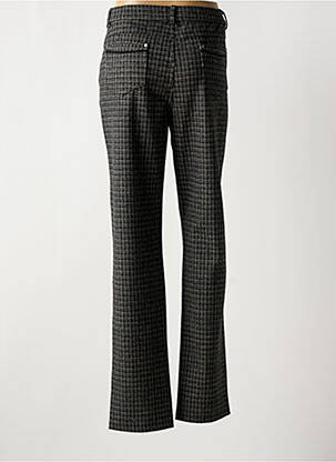 Pantalon droit stretch taille normale noir BARILOCHE femme