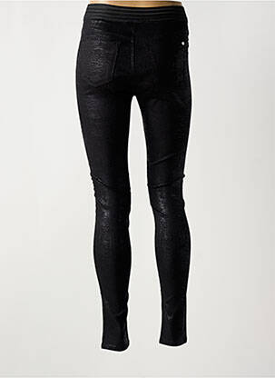 Jegging tissage popeline taille normale noir KAPORAL femme