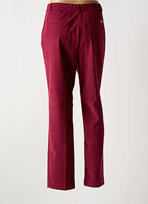 Pantalon slim taille élastique taille normale rouge BARILOCHE femme