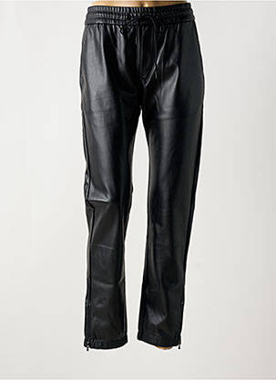 Pantalon slim taille élastique taille normale noir BARILOCHE femme