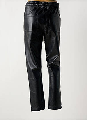 Pantalon slim taille élastique taille normale noir BARILOCHE femme