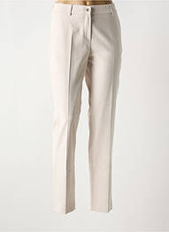 Pantalon slim taille élastique taille normale beige BARILOCHE femme