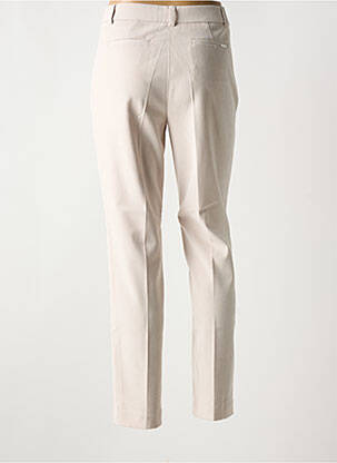 Pantalon slim taille élastique taille normale beige BARILOCHE femme