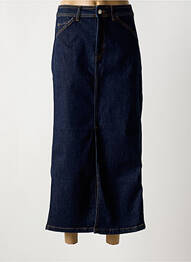 Jupe longue coupe droite bleu SOYACONCEPT femme