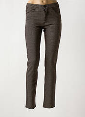 Pantalon slim marron BARILOCHE pour femme seconde vue